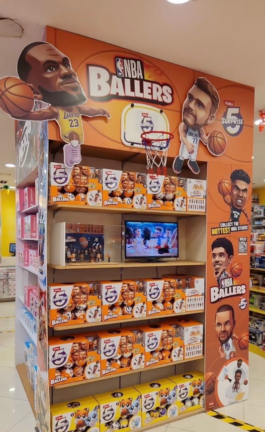 TreImage Collaborates with ZURU Toys to Launch 5 Surprise NBA Ballers Mini Brands